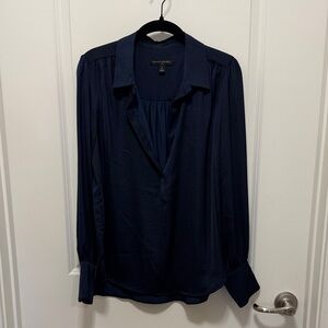 Banana Republic Dark Blue Blouse